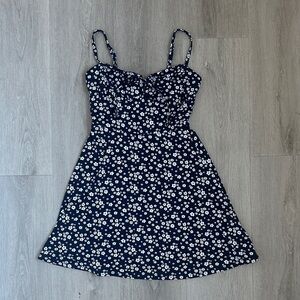 HOLLISTER NWOT Floral Spaghetti Strap Dress size XXS